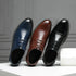 Elegant Pointed Toe Oxfords for Men - Soft Bottom Business Casual Formal Dress Shoes for Office, Weddings, and Parties